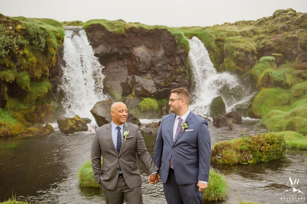 Earthy Adventure Elopement: DeAndré + Gary - Iceland Wedding ...